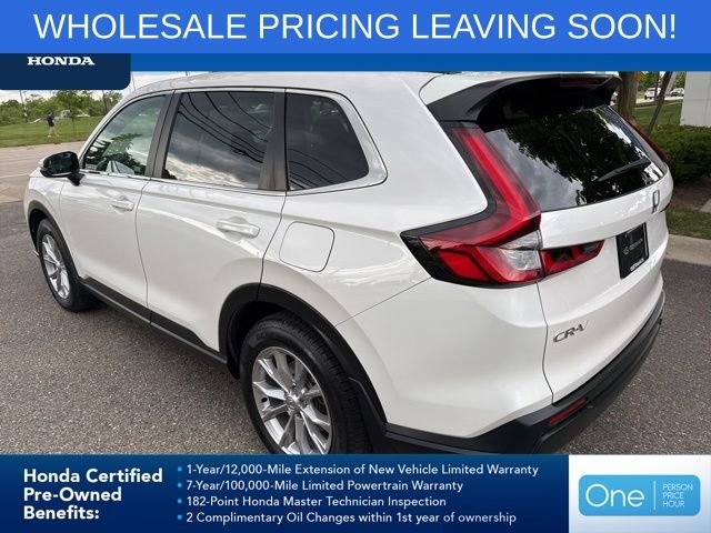Certified Used 2024 Platinum White Pearl Honda 1.5T AWD EX image 11
