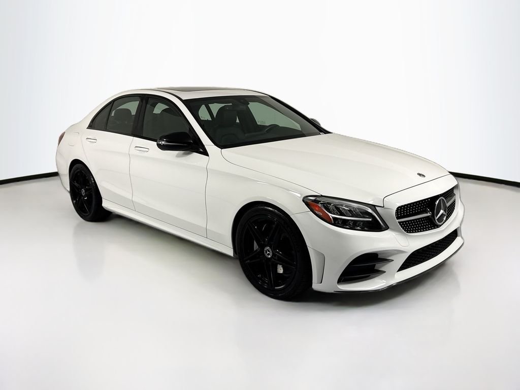 Used 2019 Polar White Mercedes-Benz C 300 image 3
