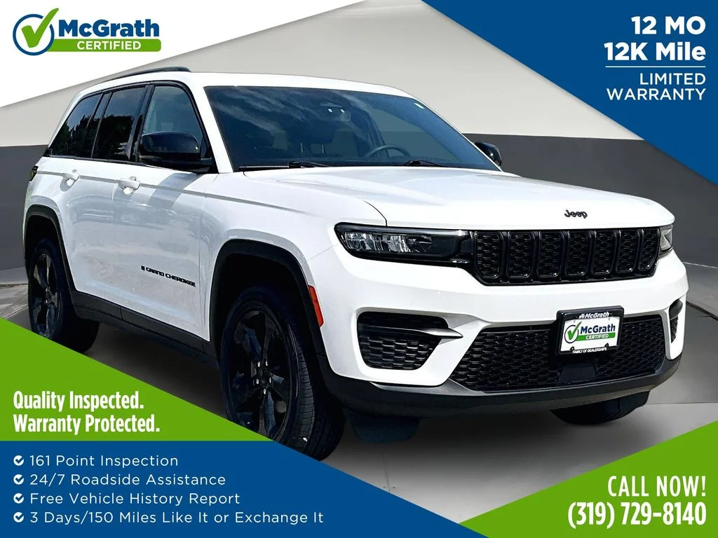 Used 2023 White Jeep Altitude X image 1