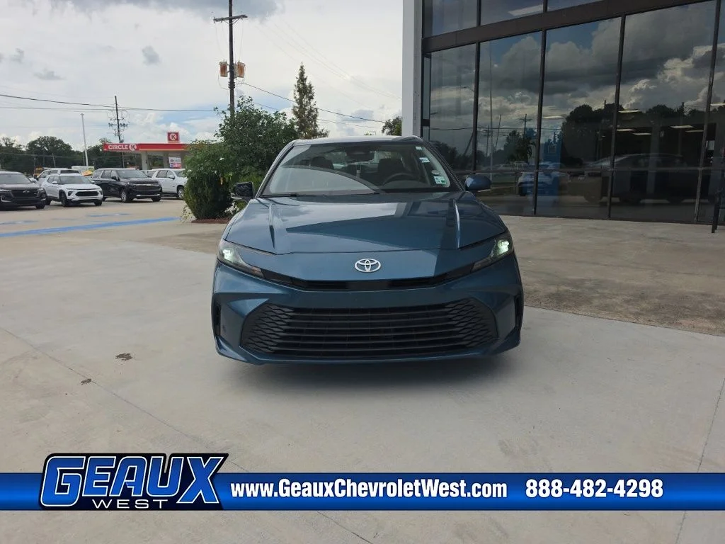 Used 2025 Blue Toyota LE image 2