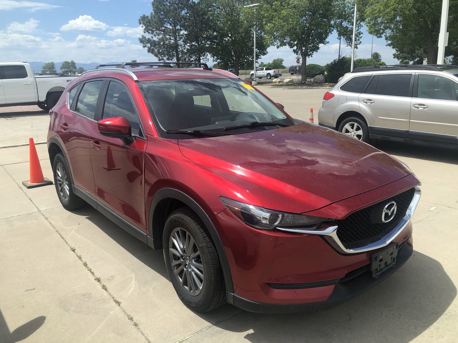 Used 2018 Soul Red Crystal Metallic Mazda Sport image 3
