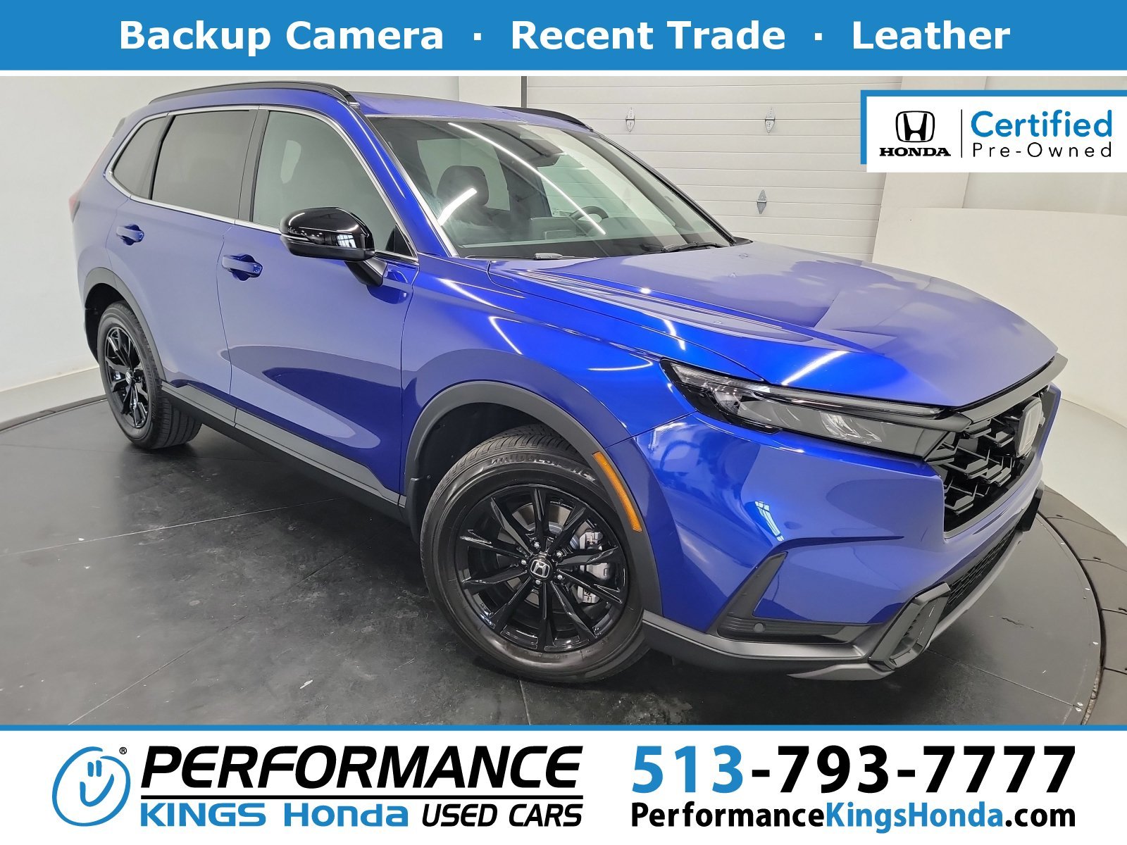 Certified Used 2025 Still Night Pearl Honda HYBRID AWD SPORT-L image 34