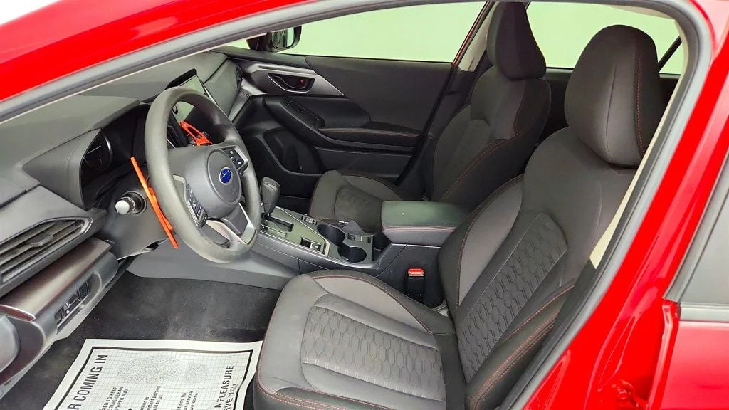 Used 2024 Pure Red Subaru Sport AWD w/ BSD/RCTA, All-Weather & Moonroof Pkg image 20