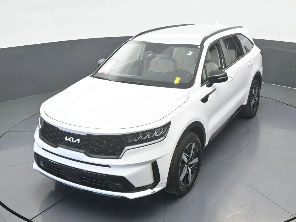 Used 2023 Glacial White Pearl Kia EX image 50