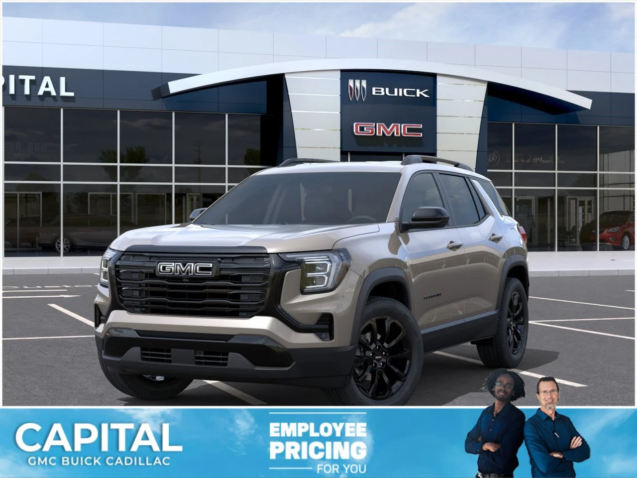New 2027 Riverstone Metallic GMC AWD Elevation image 1