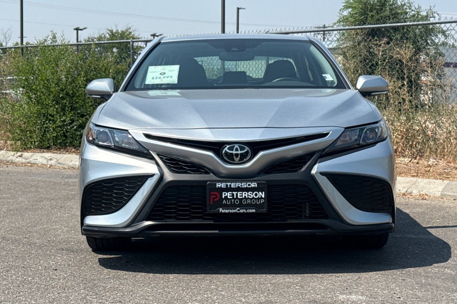 Used 2024 Silver Toyota SE image 9