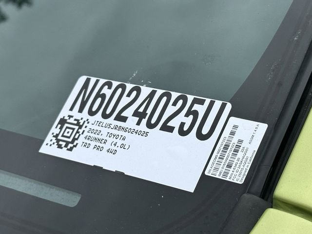 Used 2022 Green Toyota TRD Pro image 36