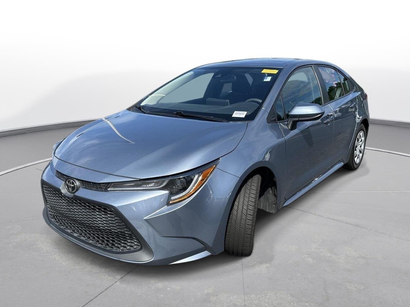 Used 2020 Celestite Gray Metallic Toyota LE image 2
