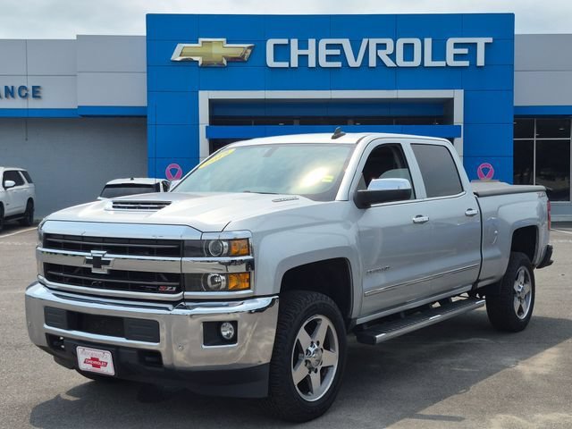 Used 2018 SILVER ICE METALLIC Chevrolet LTZ image 1