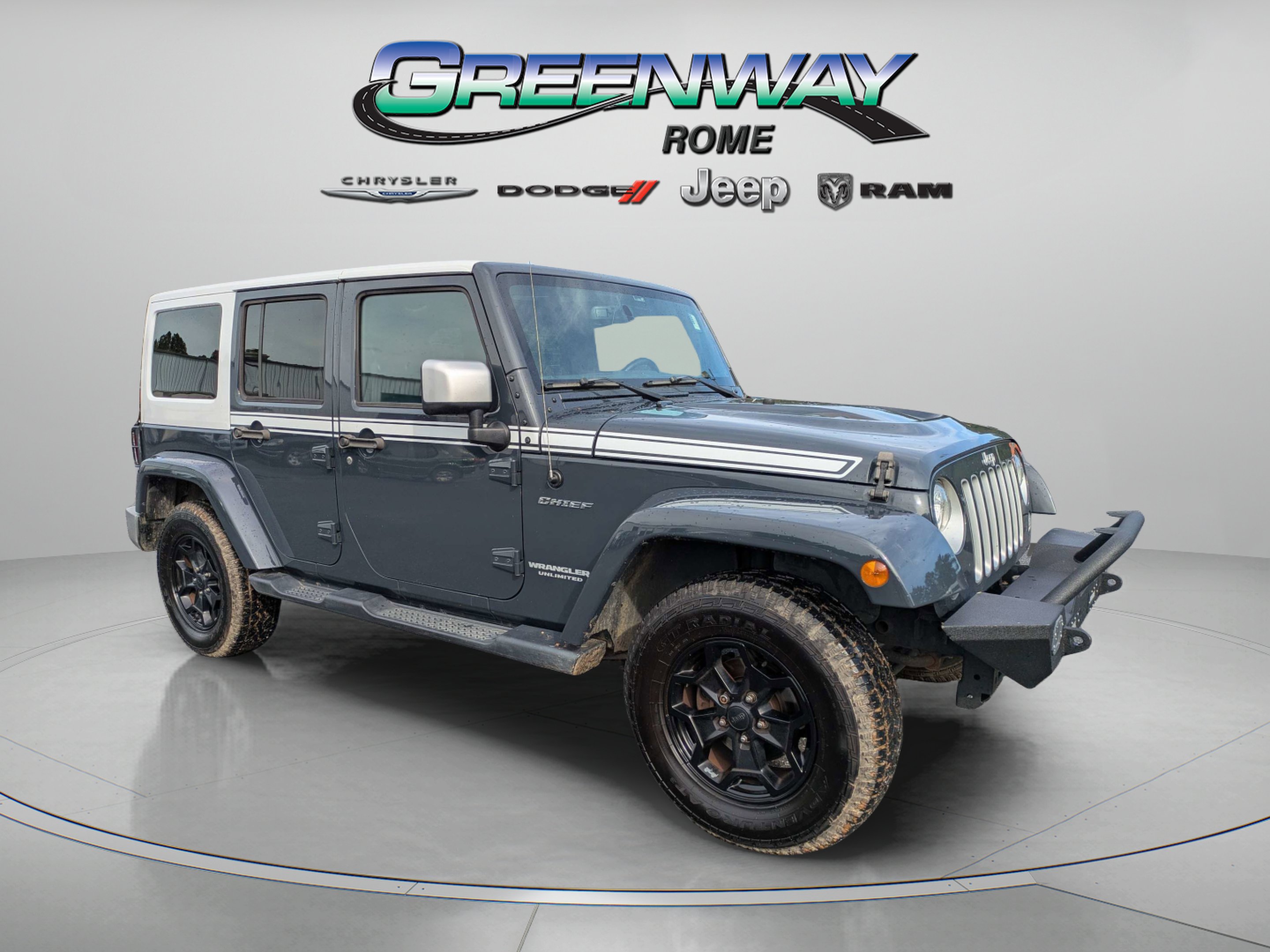 Used 2017 Rhino Clearcoat Jeep Chief Edition image 8