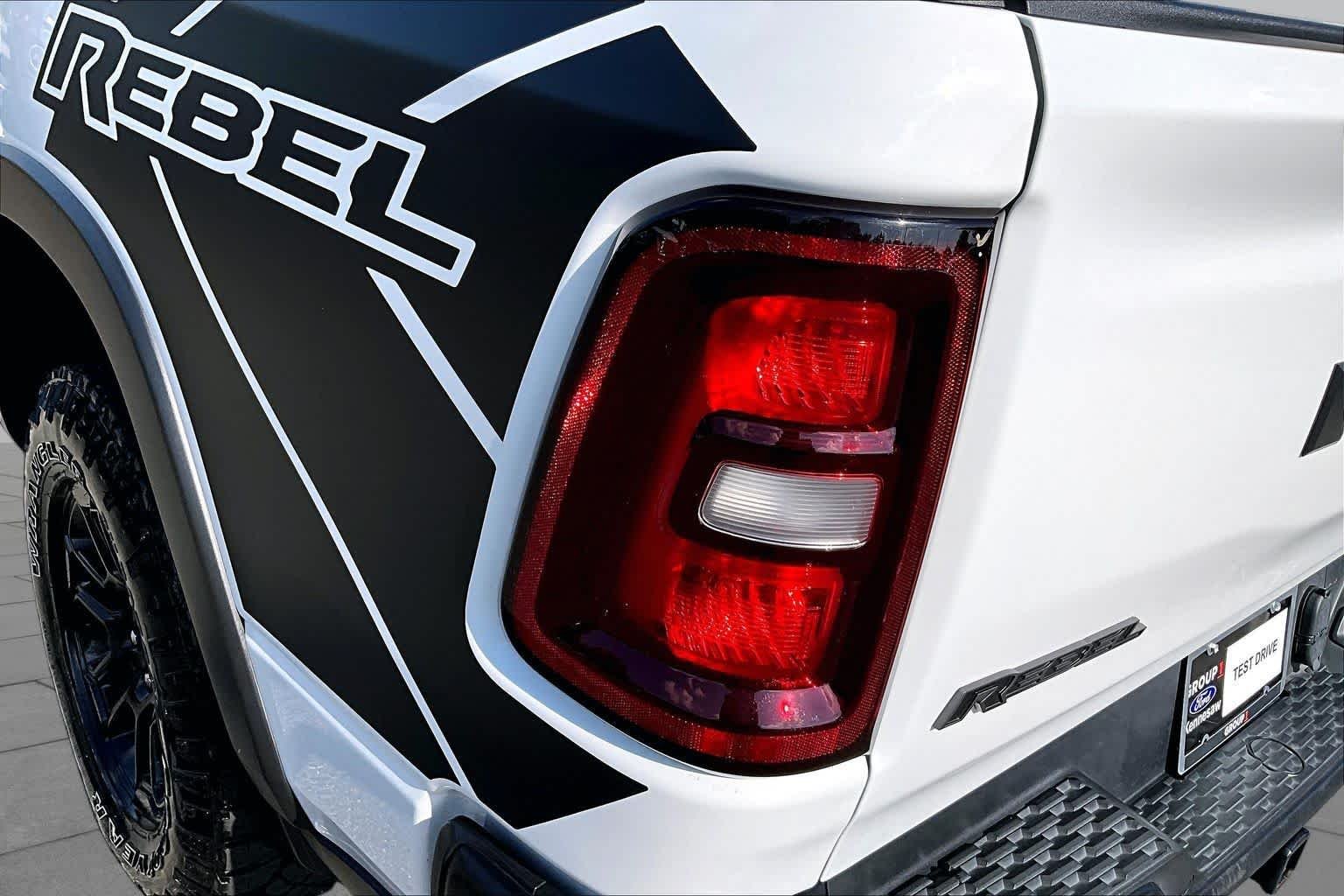 Used 2025 Bright White Clearcoat Ram Rebel image 26