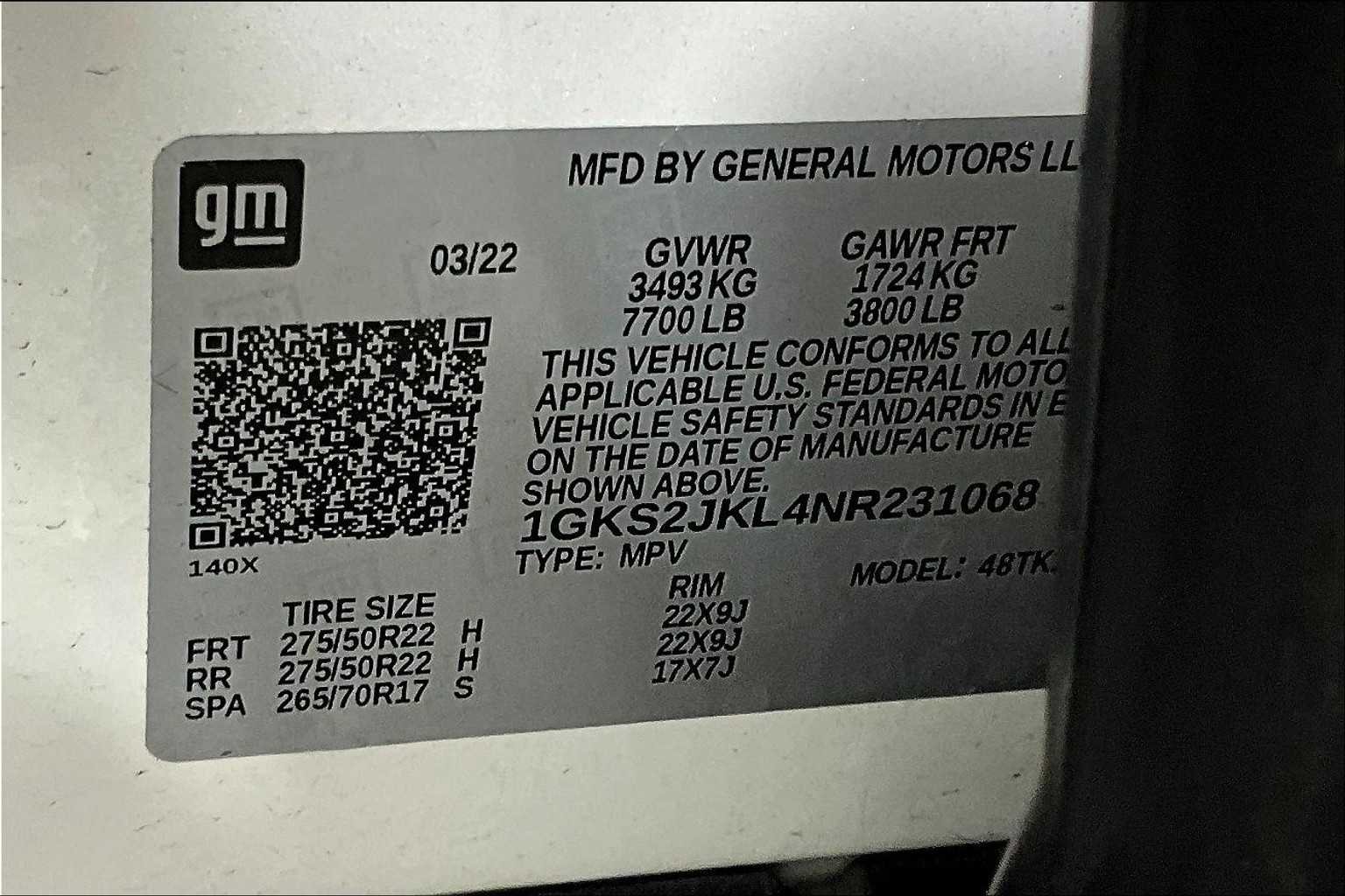 Used 2022 White Frost Tricoat GMC Denali image 34