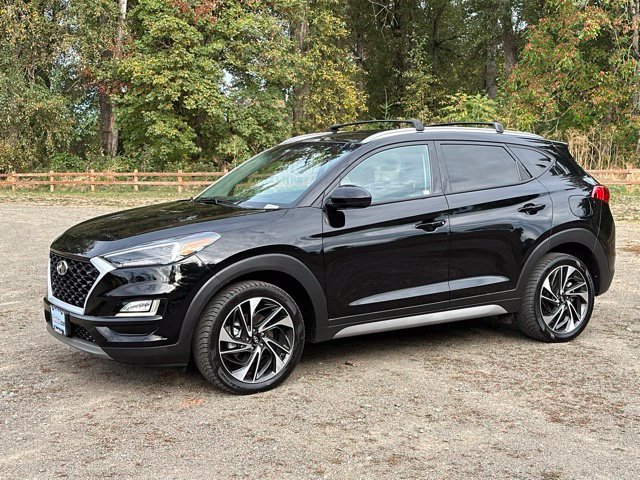 Used 2021 Black Noir Pearl Hyundai Sport image 4