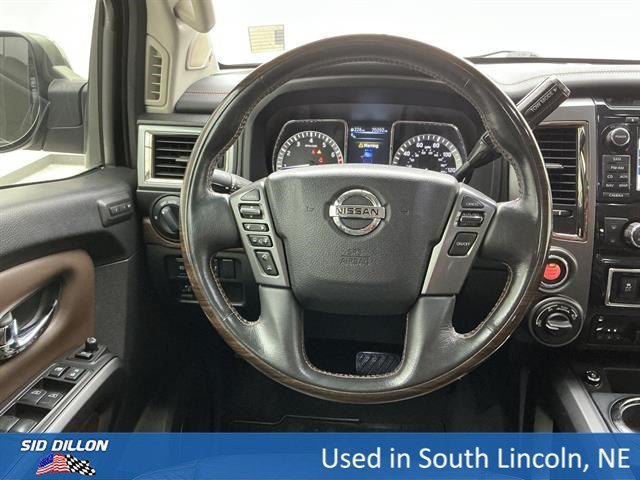 Used 2017 Deep Blue Pearl Nissan Platinum Reserve image 21
