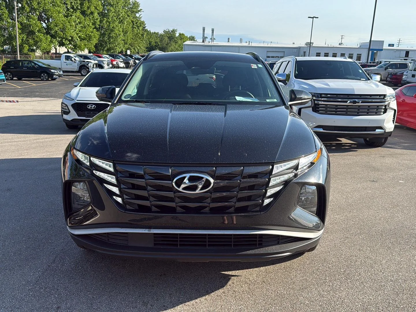 Used 2022 Phantom Black Hyundai SEL image 8