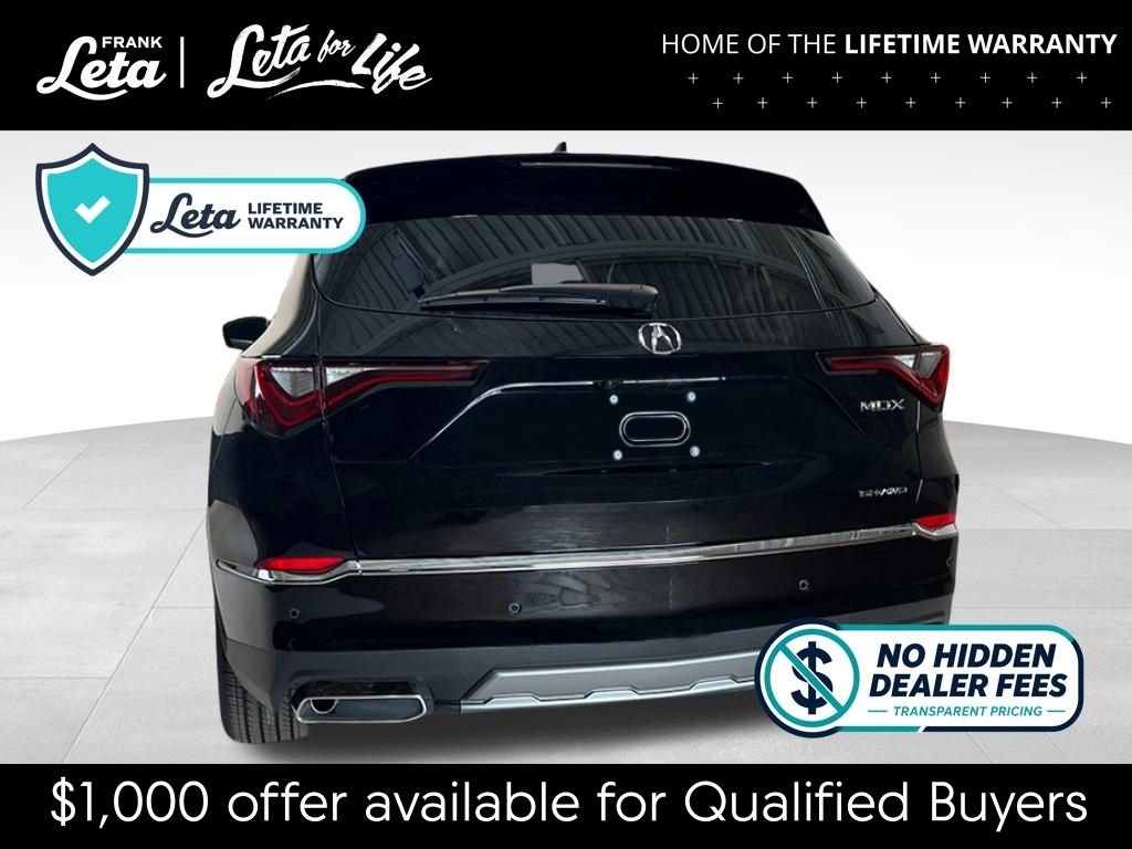 New 2026 Majestic Black Pearl Acura w/Technology Package image 4