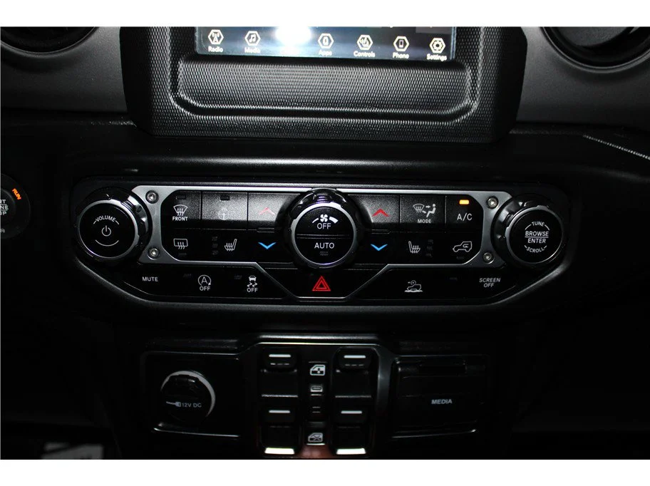 Used 2021 Black Clearcoat Jeep Unlimited Willys image 33