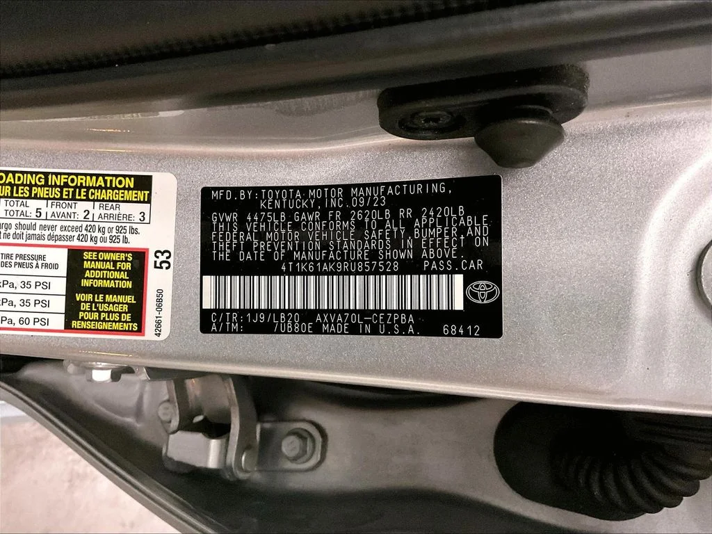 Used 2024 Silver Toyota XSE image 39
