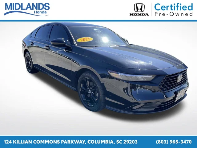 2025 Honda Accord Sedan SE