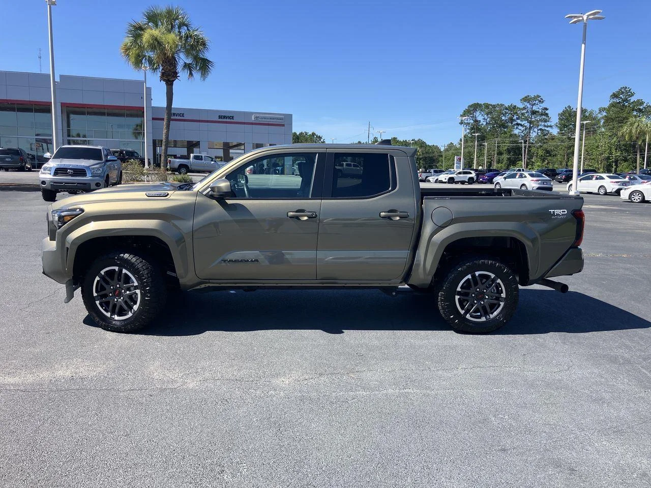 Certified Used 2025 Brown (Bronze Oxide) Toyota TRD Sport Hybrid Double Cab image 2