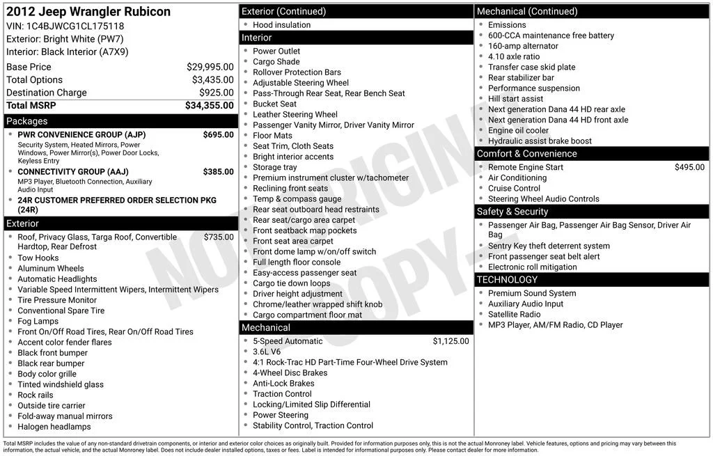 Used 2012 White Jeep Rubicon image 38