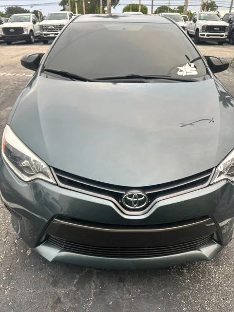 Used 2015 Slate Metallic Toyota LE image 2
