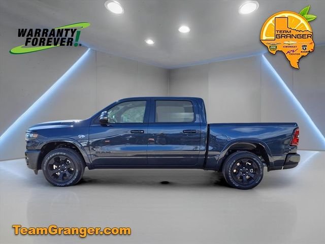 New 2026 Forged Blue Metallic Exterior Paint RAM Big Horn/Lone Star image 5