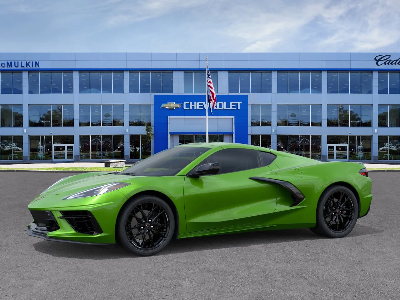 New 2026 Roswell Green Metallic Chevrolet 2LT image 2