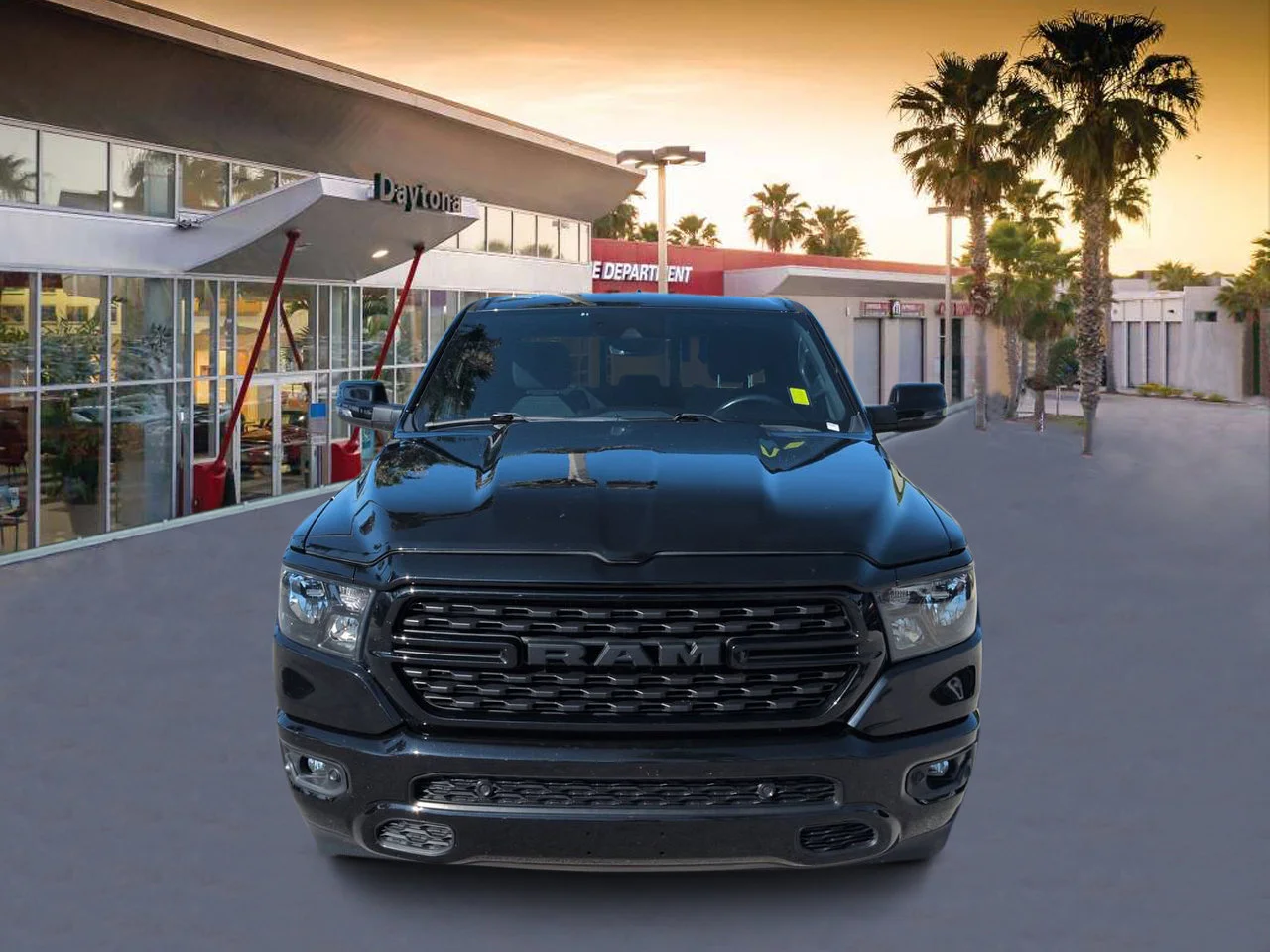 Used 2023 Diamond Black Ram Big Horn image 8