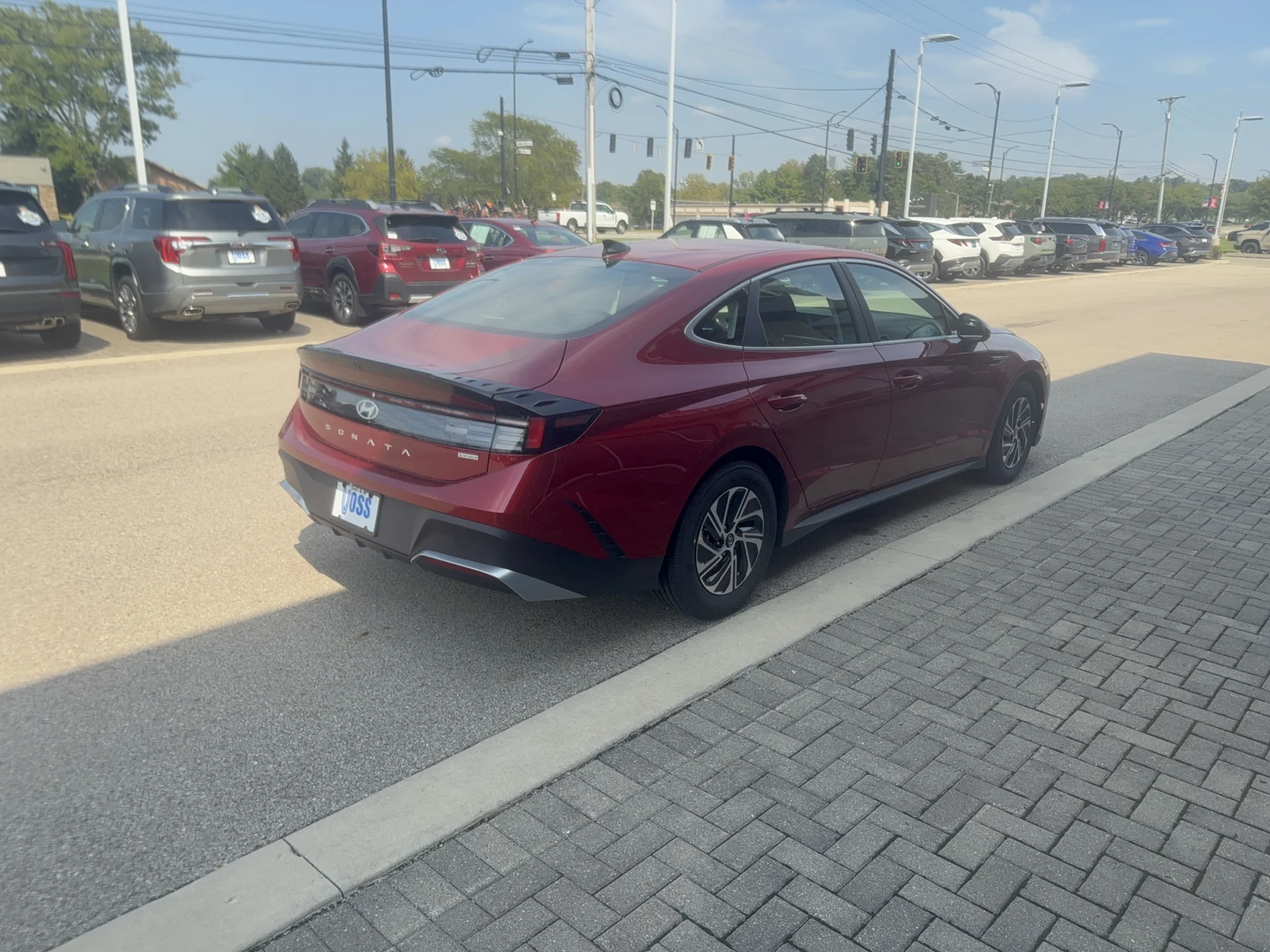 New 2026 Ultimate Red Metallic Hyundai Blue image 6