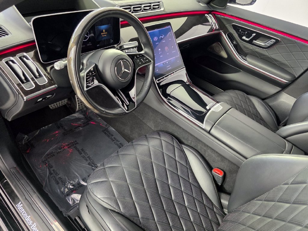 Certified Used 2022 Black Mercedes-Benz S 580 image 10
