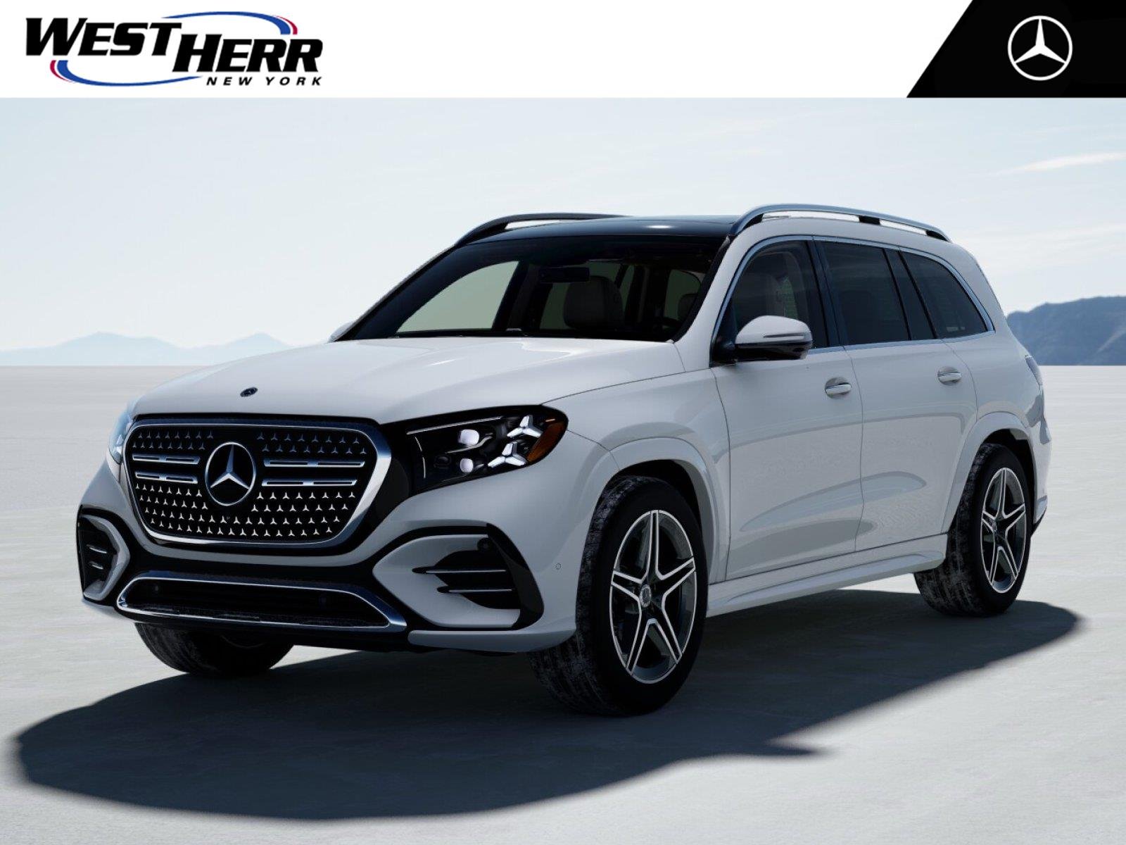 New 2027 Polar White Mercedes-Benz GLS 450 image 1