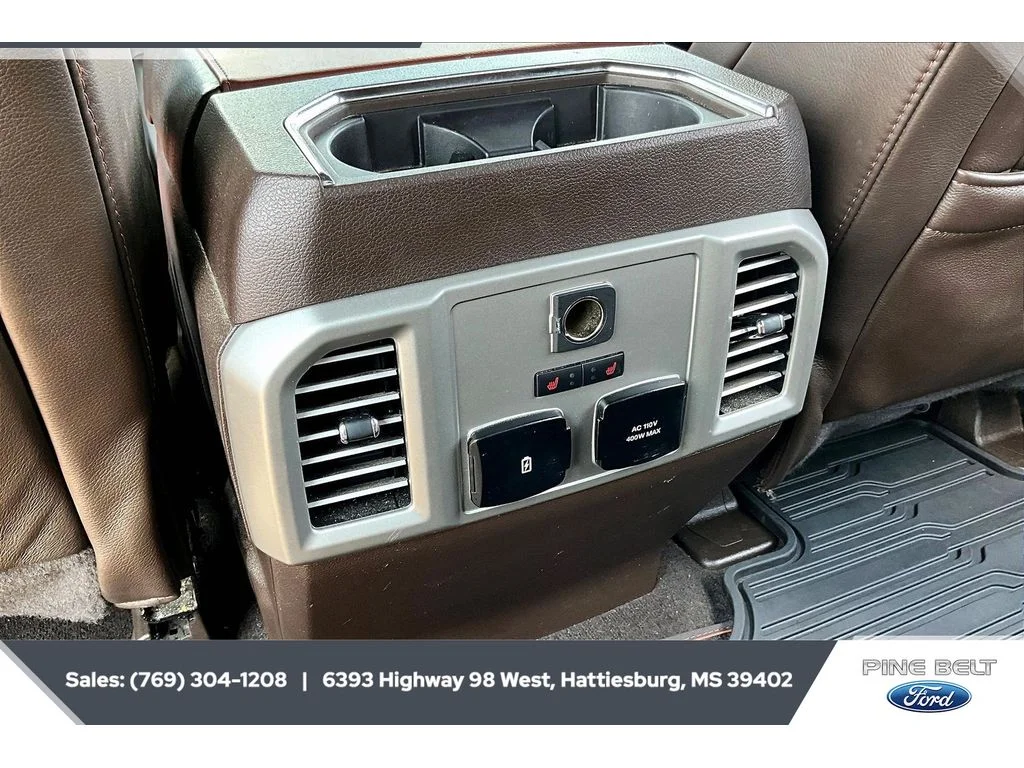 Used 2019 Agate Black Metallic Ford King Ranch image 25