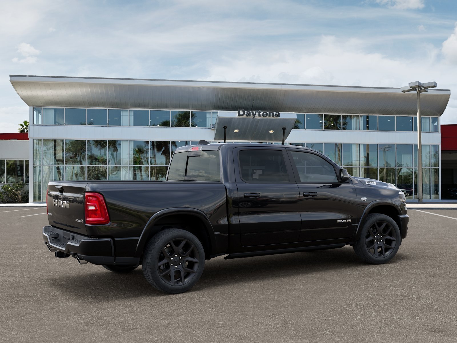 New 2026 Diamond Black Crystal Pearlcoat RAM Laramie image 30