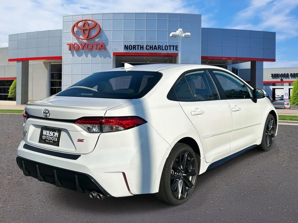 Used 2024 White Toyota SE image 8