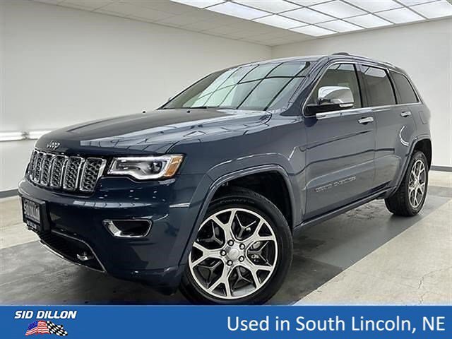 Used 2021 Slate Blue Pearlcoat Jeep Overland image 1