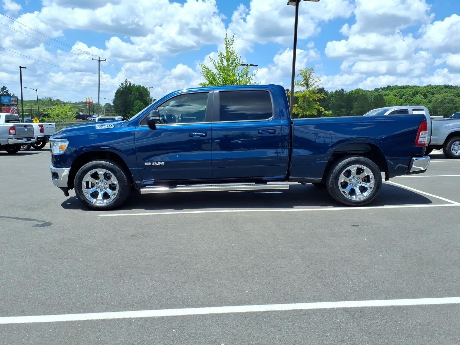 Used 2022 Patriot Blue Pearlcoat Ram Big Horn image 3