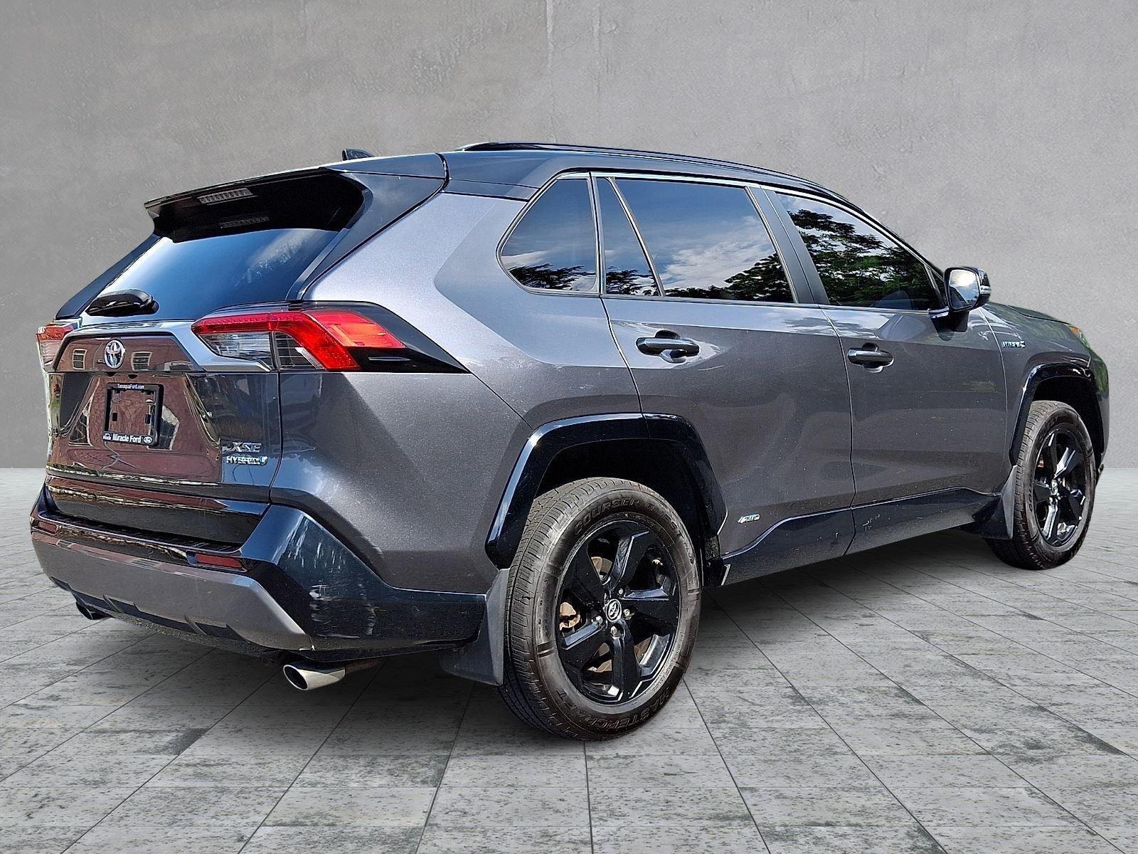 Used 2019 Magnetic Gray Metallic Toyota Hybrid XSE image 6