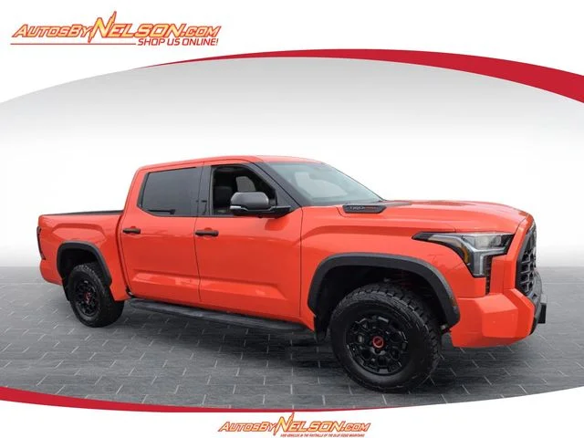 Used 2023 Orange Toyota TRD Pro image 1