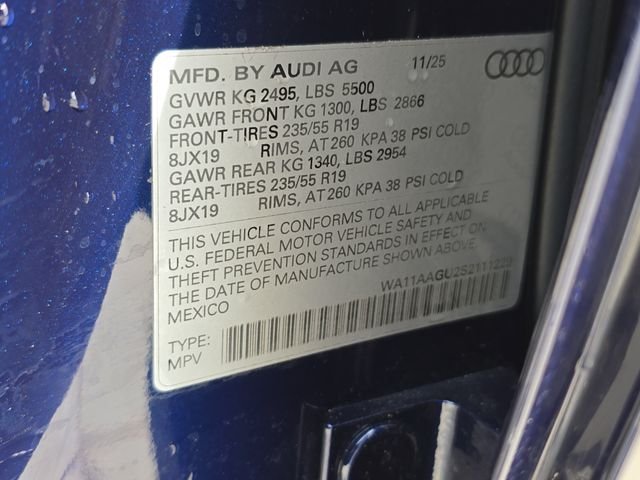 Used 2025 Blue Audi 2.0T Premium image 39