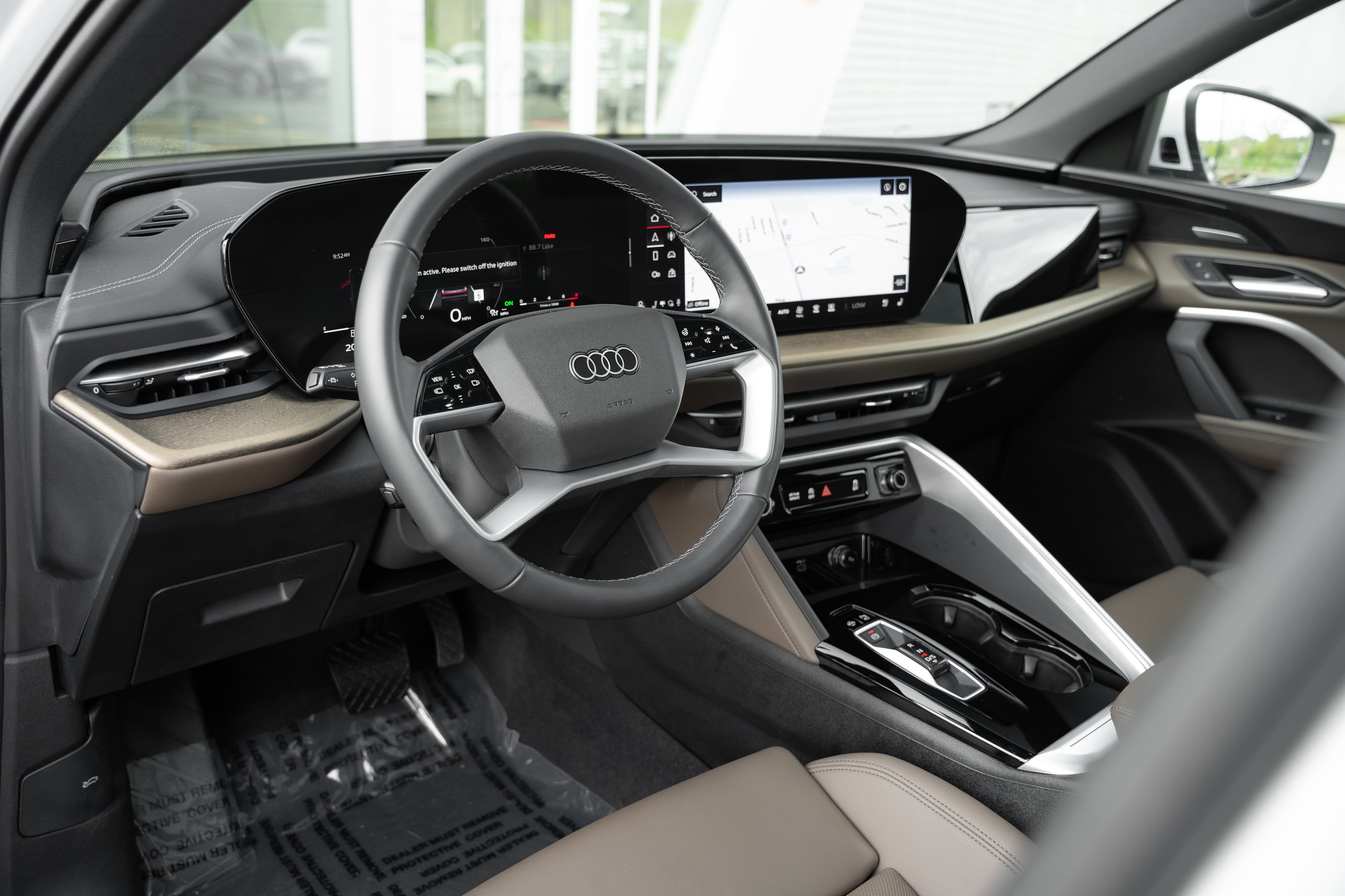 Certified Used 2025 Glacier White Metallic Audi Premium Plus image 10