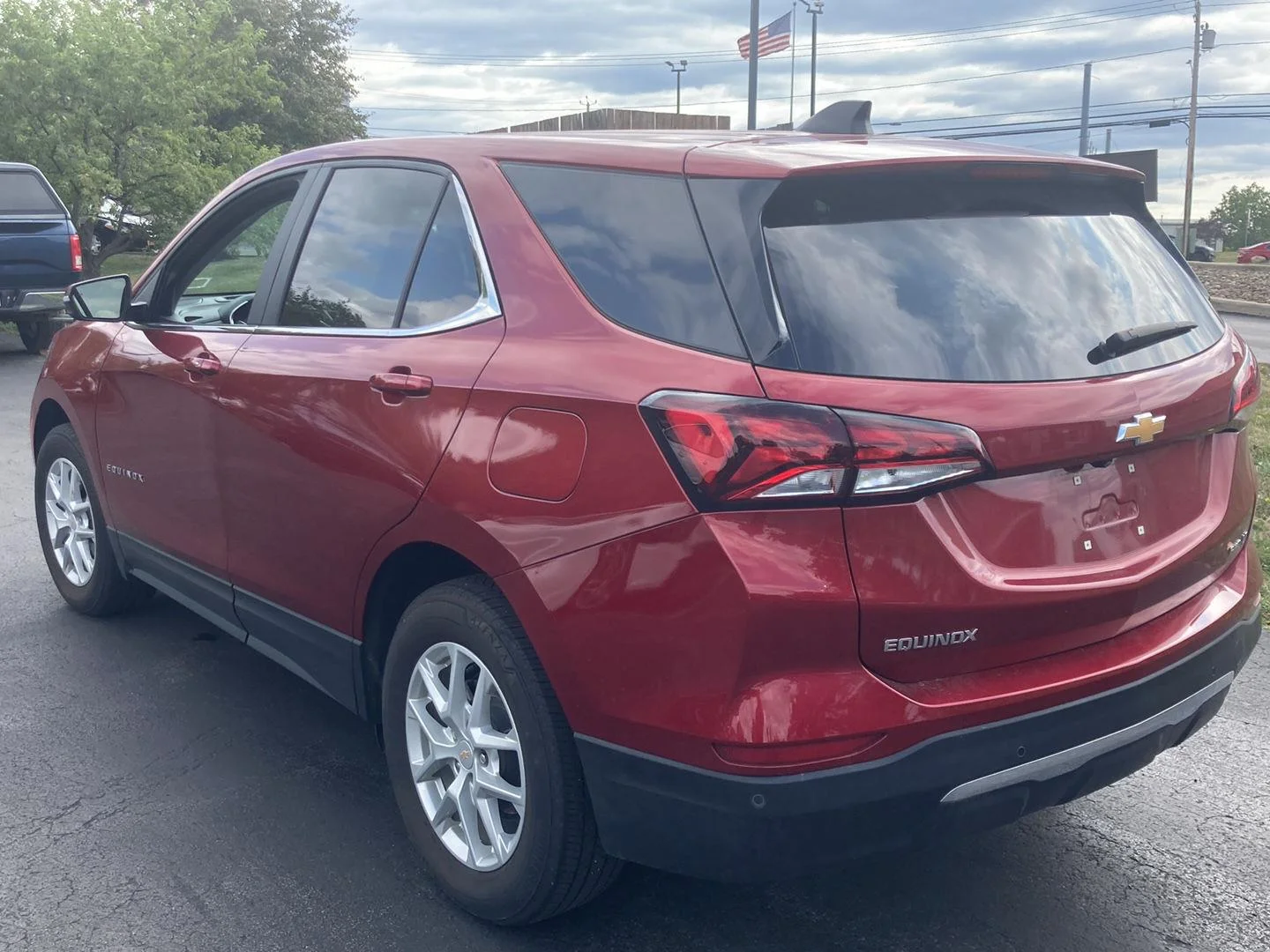 Used 2024 Radiant Red Tintcoat Chevrolet LT image 5
