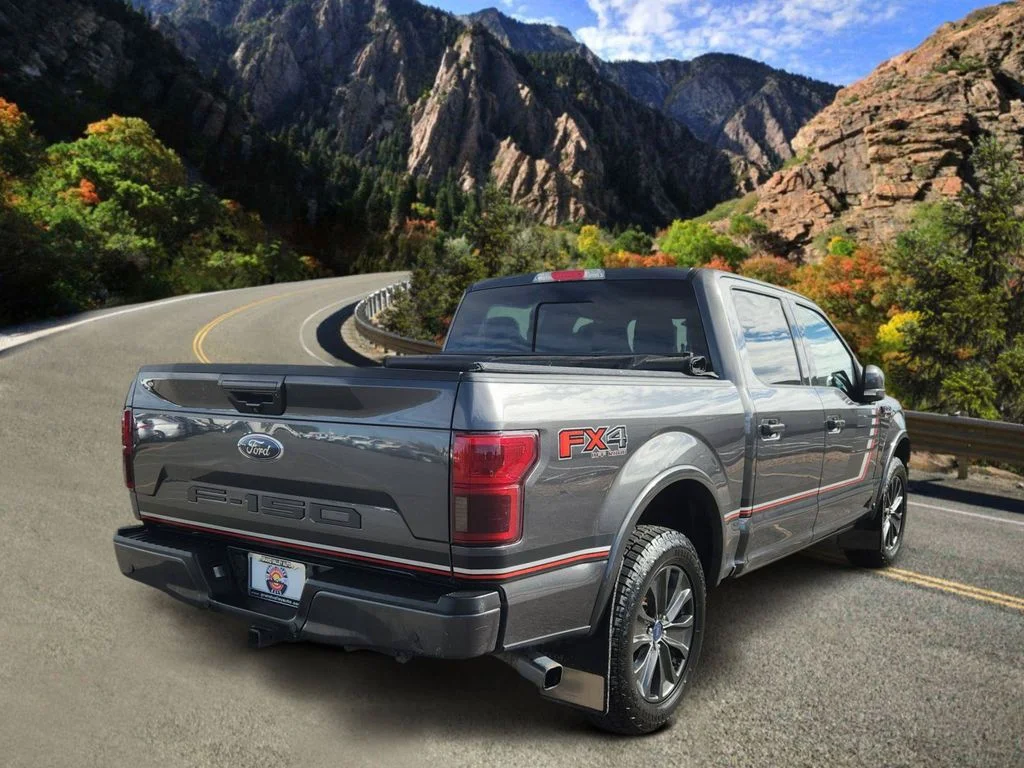 Used 2018 Gray Ford Lariat image 3