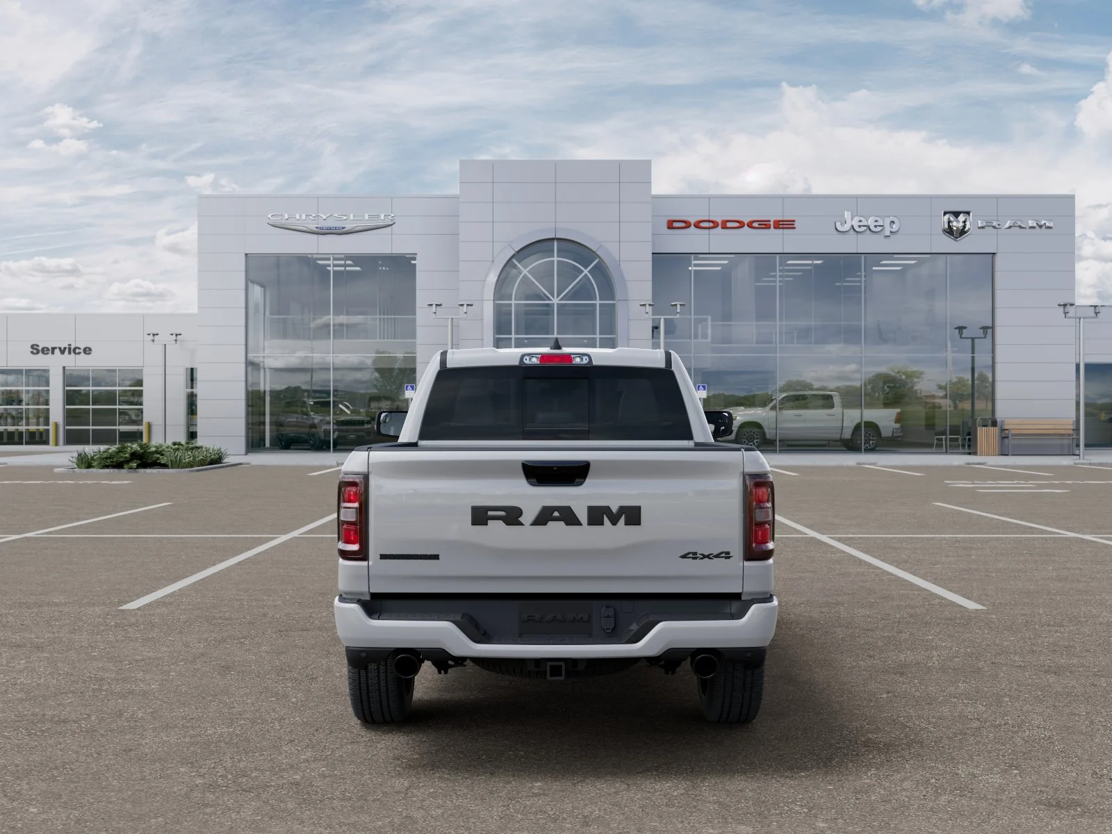 New 2026 Bright White Clearcoat RAM Big Horn/Lone Star image 40