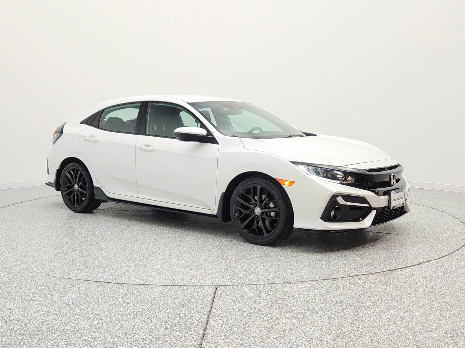 Used 2021 Platinum White Pearl Honda Sport CVT image 3