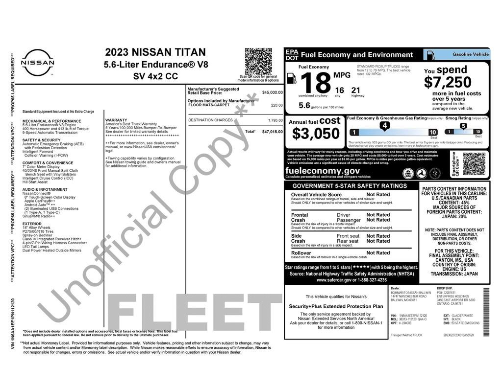 2023 Nissan Titan SV - Photo 28