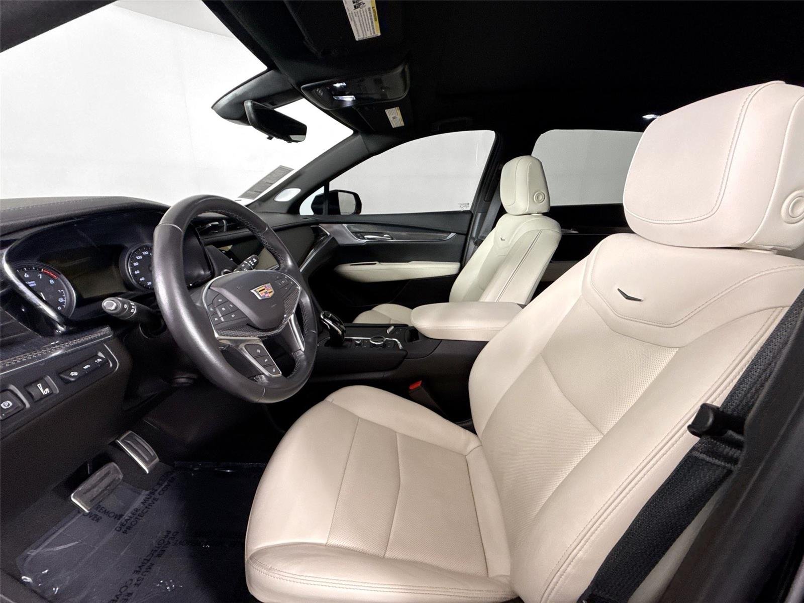 Used 2024 Stellar Black Metallic Cadillac AWD Sport image 3