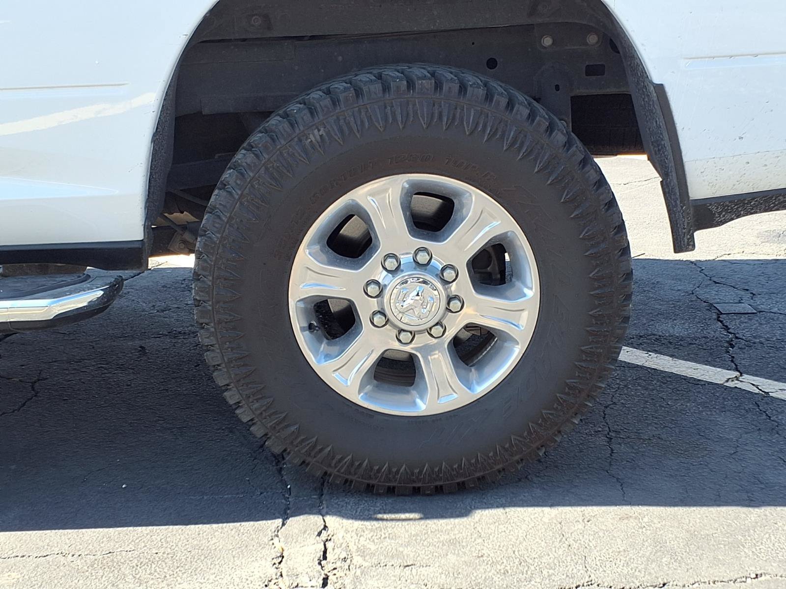 Used 2025 Bright White Clearcoat Ram Laramie image 9
