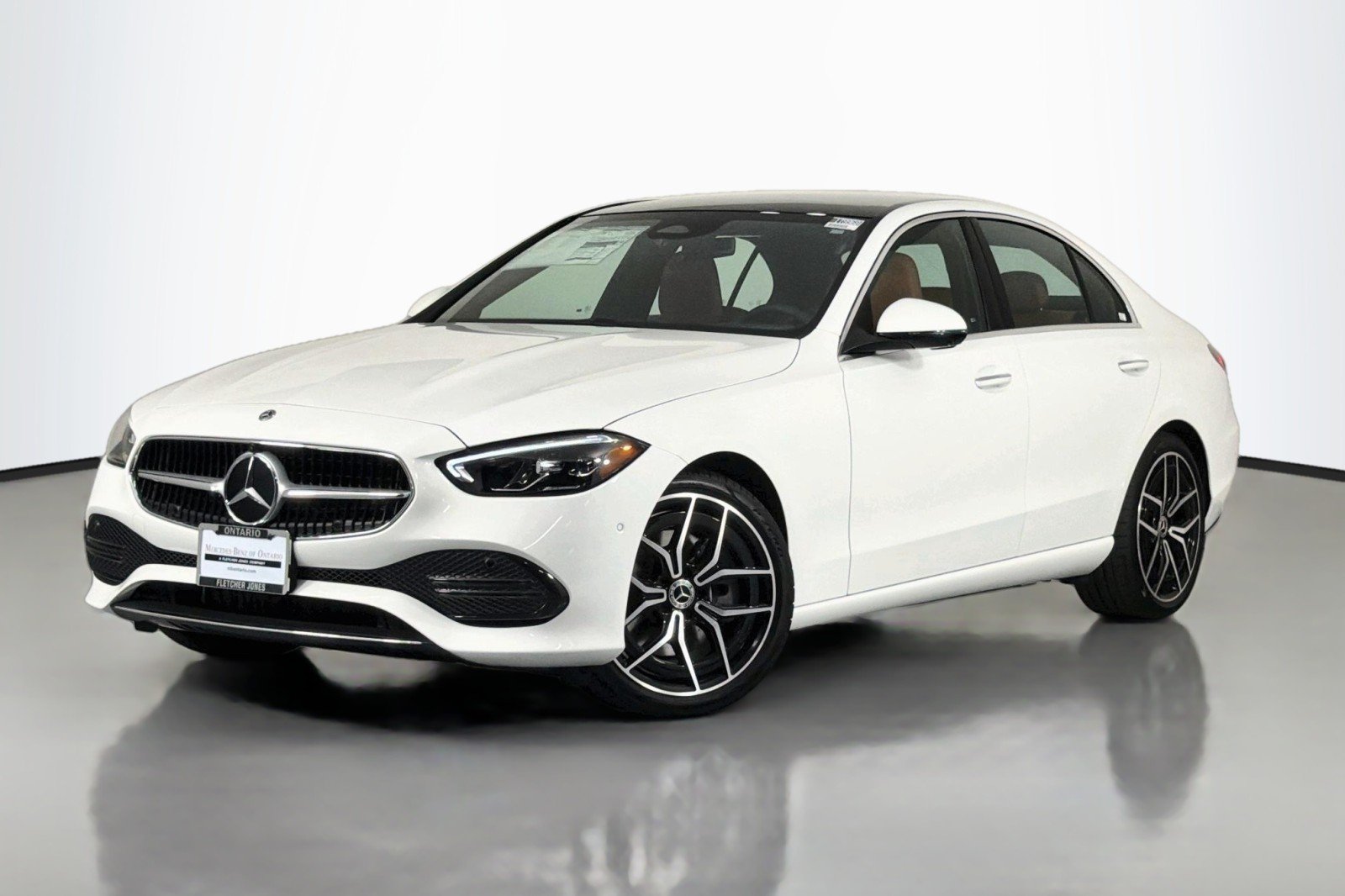 New 2026 Polar White Mercedes-Benz C 300 Sedan image 1