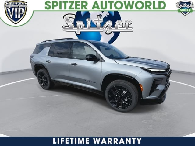 2026 Chevrolet Traverse RS Gray at Spitzer Autoworld Chevy Buick GMC Cadillac